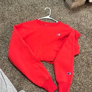 Champions cropped sweatshirt